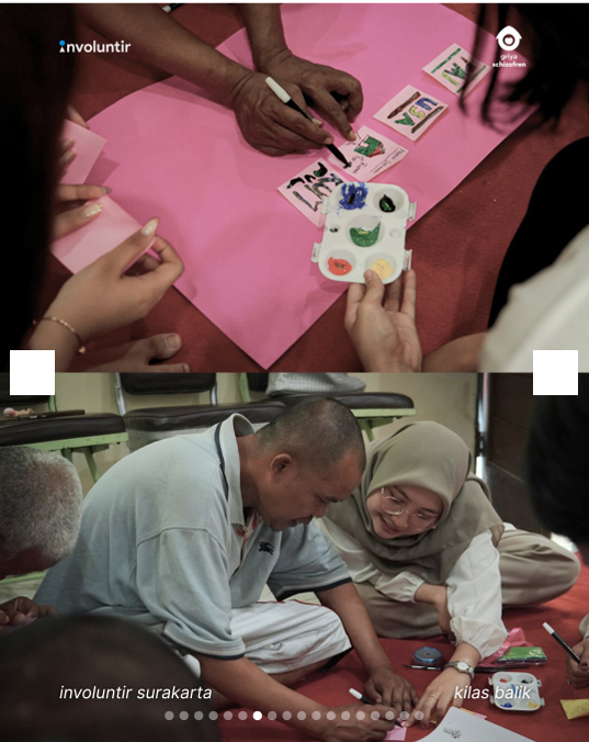 Membuat Kerajinan involunteer